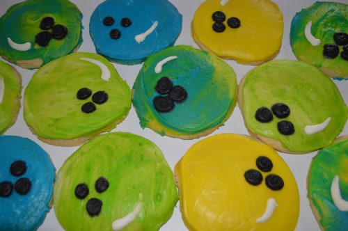 Bowling Ball Cookies